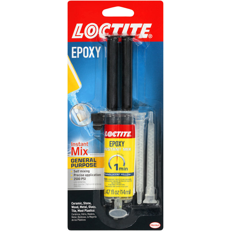 LOCTITE - Loctite Instant Mix High Strength Epoxy Epoxy 0.47 oz - Case of 6 [1366072]