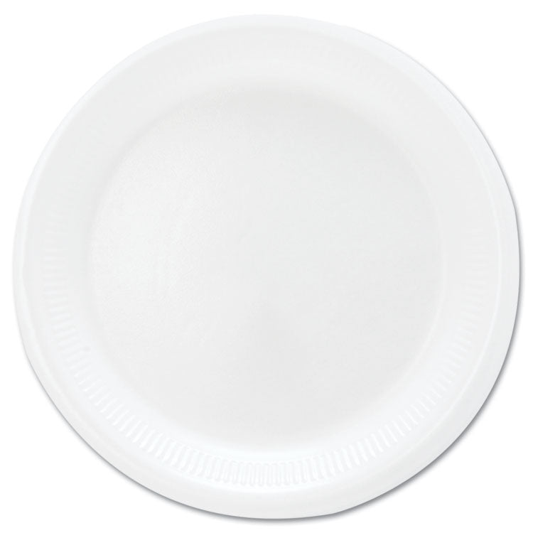 Dart - Mediumweight Foam Dinnerware, Plates, 6" dia, White, 125/Pack