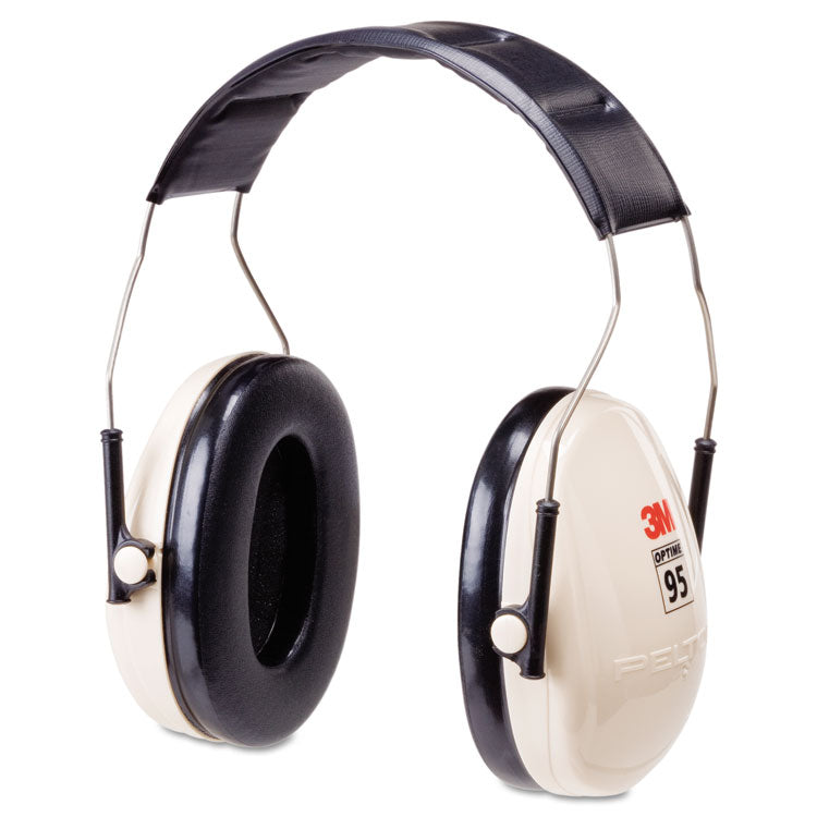 3M - PELTOR OPTIME 95 Low-Profile Folding Ear Muff H6f/V, 21 dB, Beige/Black