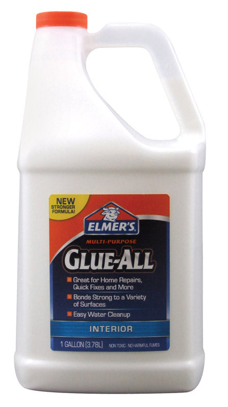 ELMER'S - Elmer's Glue-All High Strength Polyvinyl acetate homopolymer All Purpose Adhesive 1 gal - Case of 2