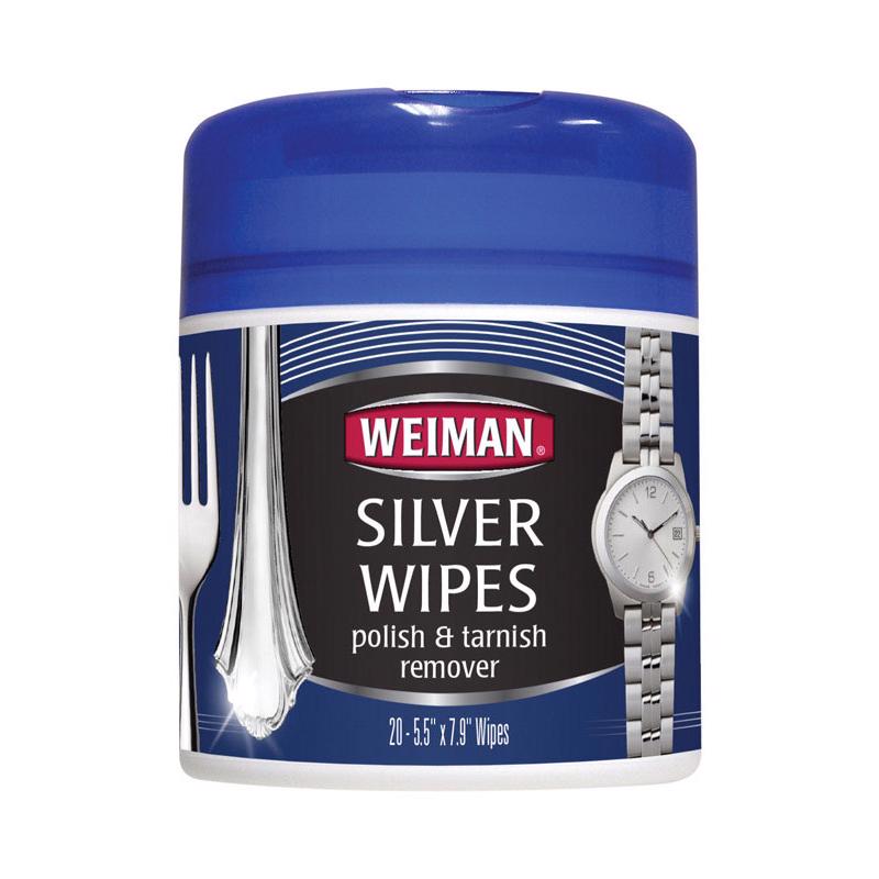 WEIMAN - Weiman Mild Scent Silver Polish 20 wipes Wipes - Case of 6