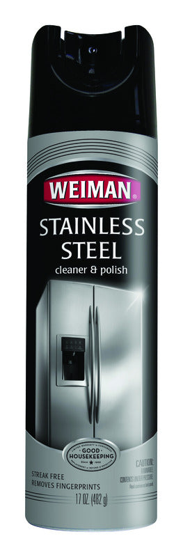 WEIMAN PRODUCTS - Weiman Floral Scent Stainless Steel Cleaner & Polish 17 oz Spray - Case of 6