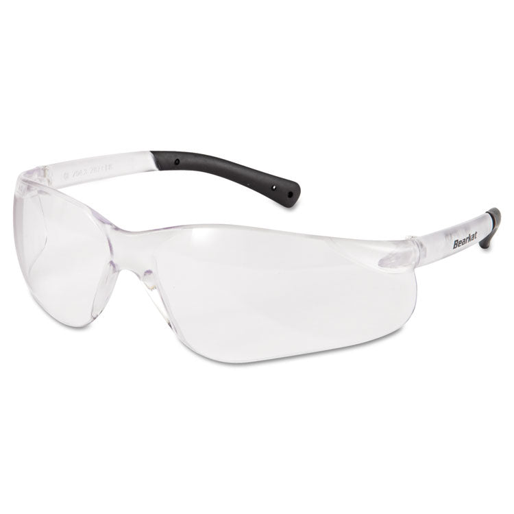 MCR Safety - BearKat Safety Glasses, Frost Frame, Clear Lens