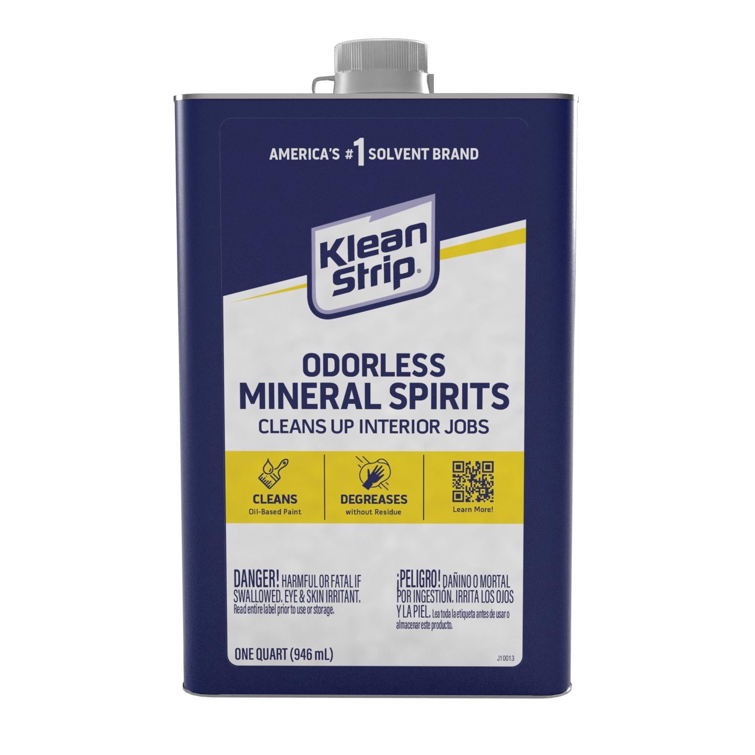 Klean Strip Mineral Spirits 1 qt - Case of 6