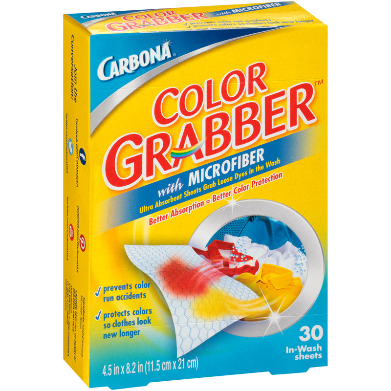 CARBONA - Carbona No Scent Color and Dirt Grabber Sheets 30 pk