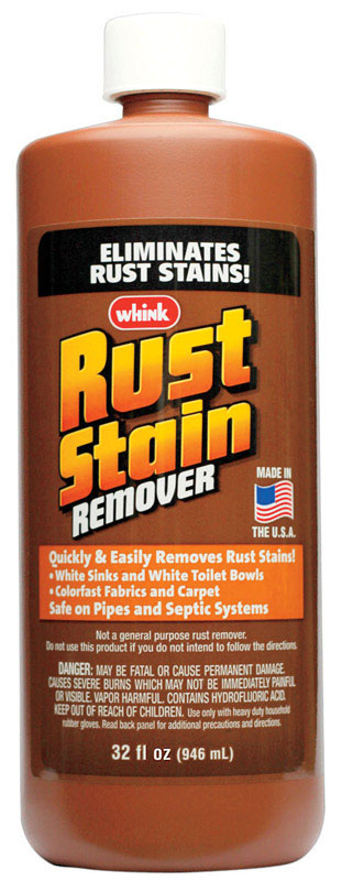 WHINK PRODUCTS - Whink No Scent Rust Stain Remover 32 oz Liquid - Case of 6