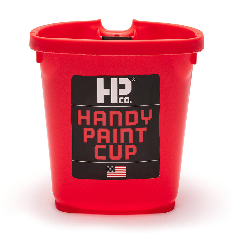 HANDY - Handy Paint Cup Red 1 pt Paint Pail