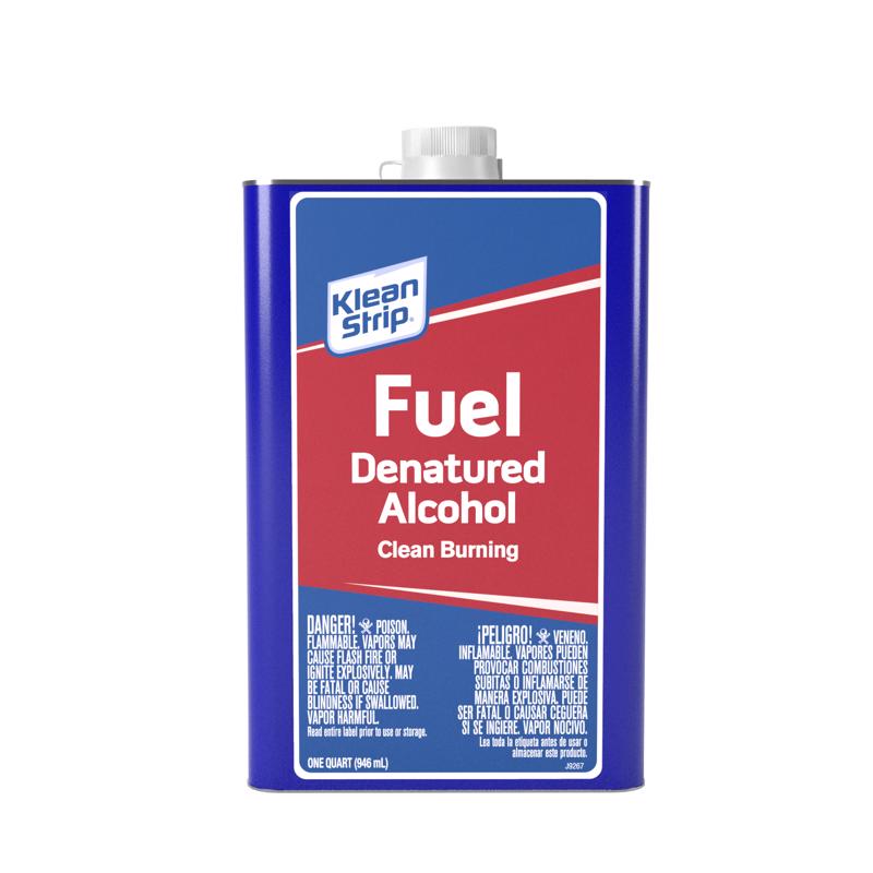 KLEAN STRIP - Klean Strip Denatured Alcohol Clean Burning Fuel 1 qt - Case of 6
