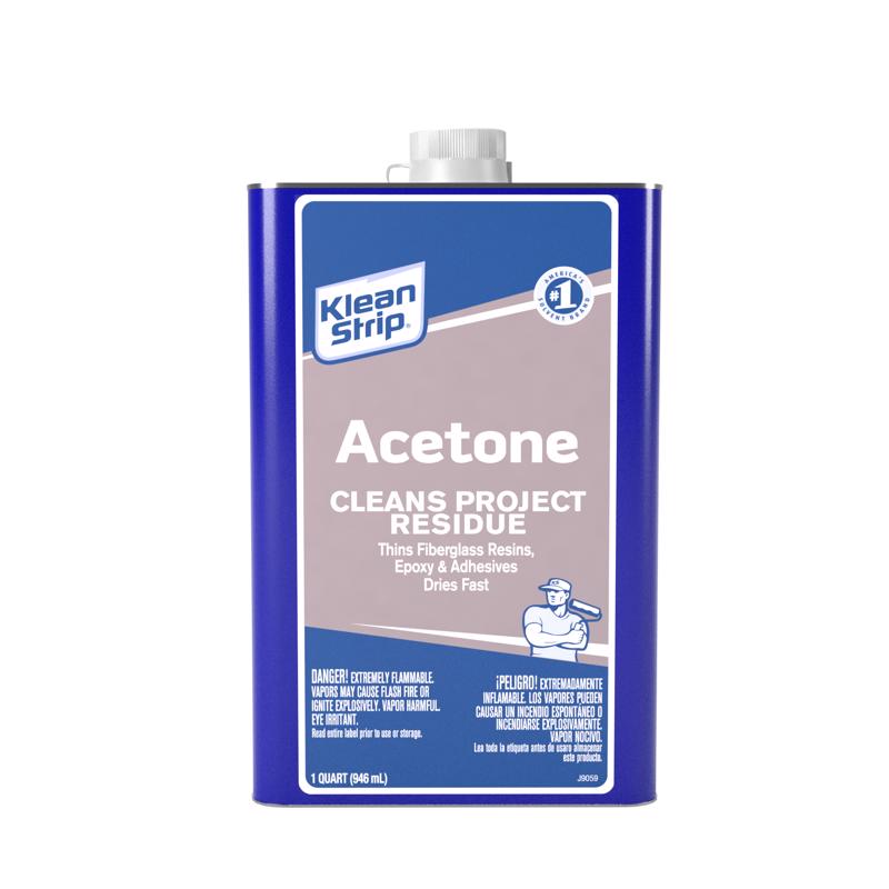 KLEAN STRIP - Klean Strip Acetone Solvent 1 qt - Case of 6