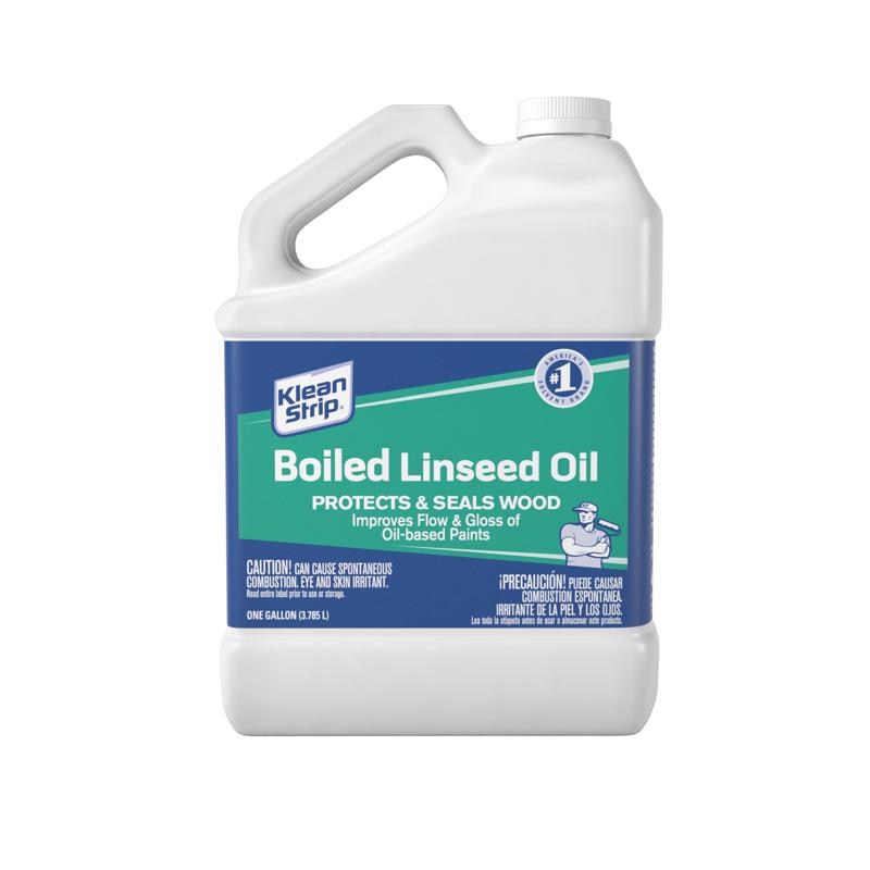 KLEAN STRIP - Klean Strip Transparent Clear Oil-Based Linseed Oil Modified Alkyd Boiled Linseed Oil 1 gal - Case of 4