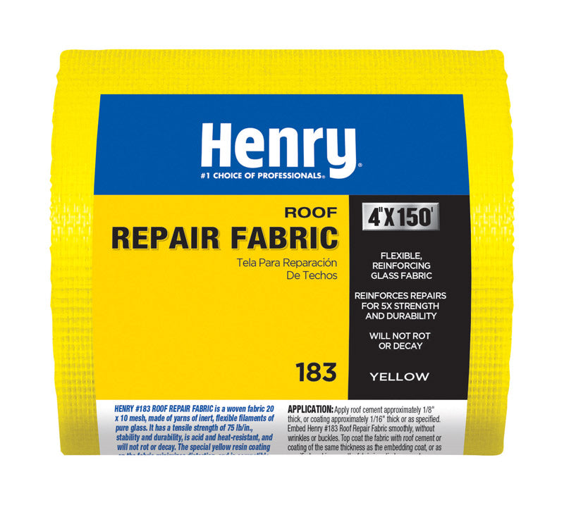 HENRY - Henry Smooth Yellow Resin Coated Fiberglass Patching Fabric [HE183195]