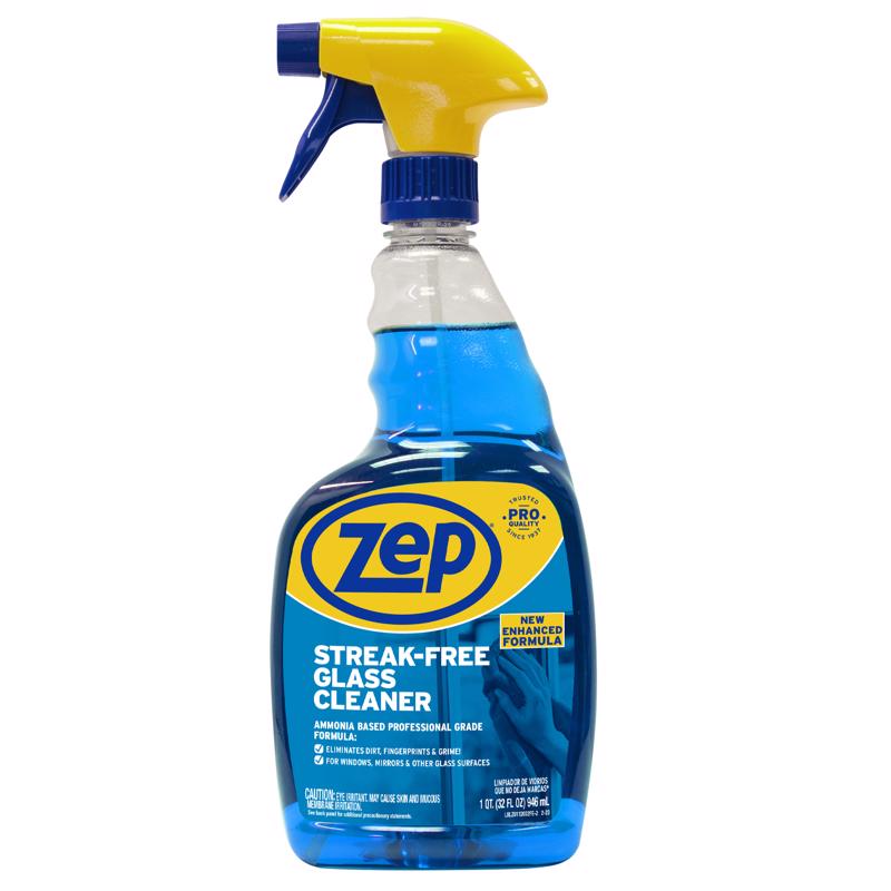 ZEP - Zep No Scent Glass Cleaner 32 oz Liquid - Case of 12