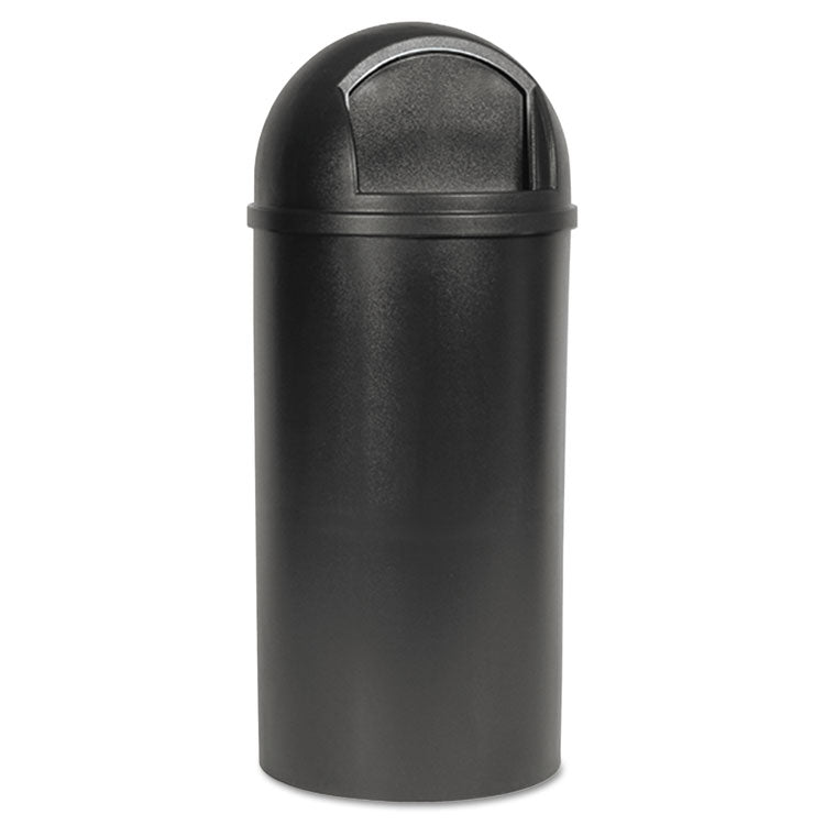 Rubbermaid Commercial - Marshal Classic Container, 15 gal, Plastic, Brown