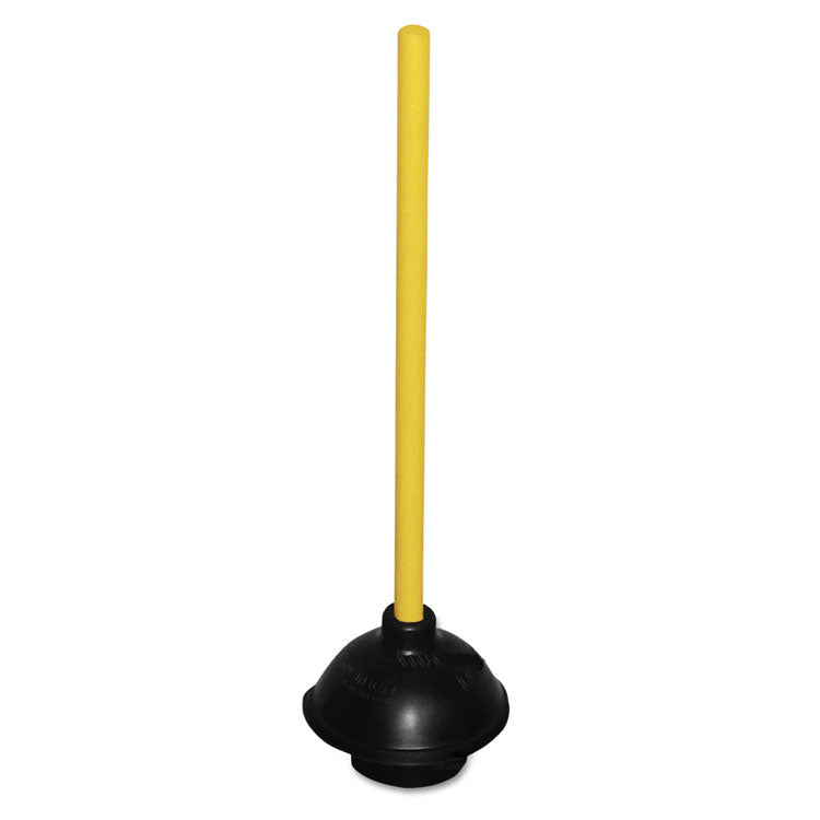 Impact - Plunger, 20" Wood Handle, 6" dia