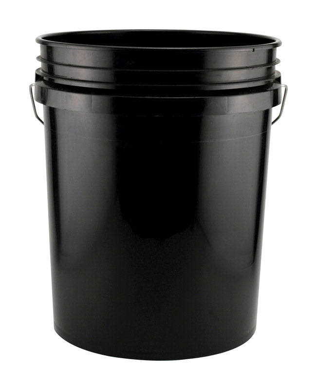 LEAKTITE - Leaktite Black 5 gal Plastic Paint Pail - Case of 10