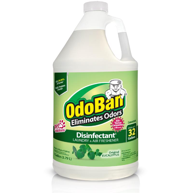 ODOBAN - OdoBan Eucalyptus Scent Disinfectant Laundry & Air Freshener 1 gal 1 pk - Case of 4