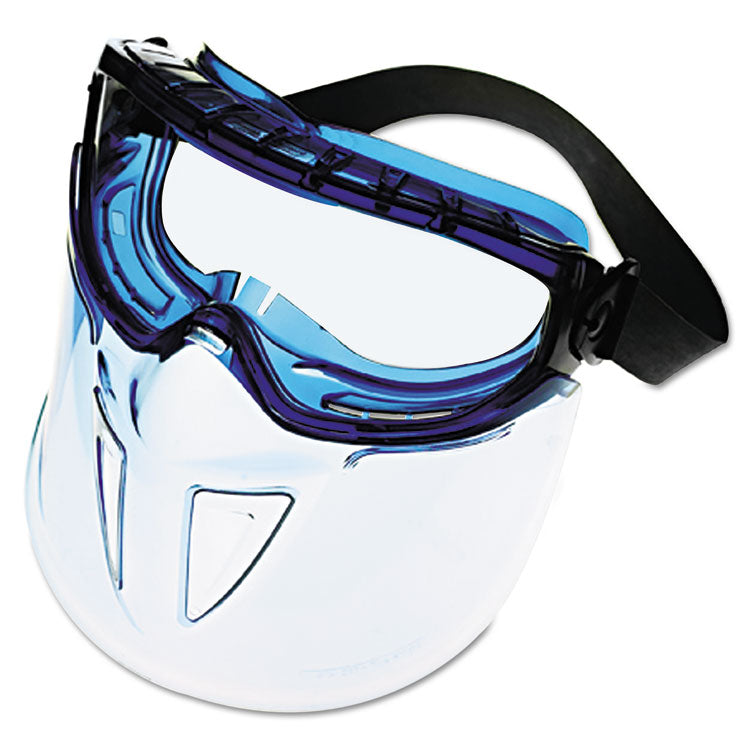 KleenGuard - V90 Series Face Shield, Blue Frame, Clear Lens