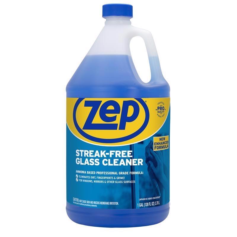 ZEP - Zep No Scent Glass Cleaner 128 oz Liquid - Case of 4