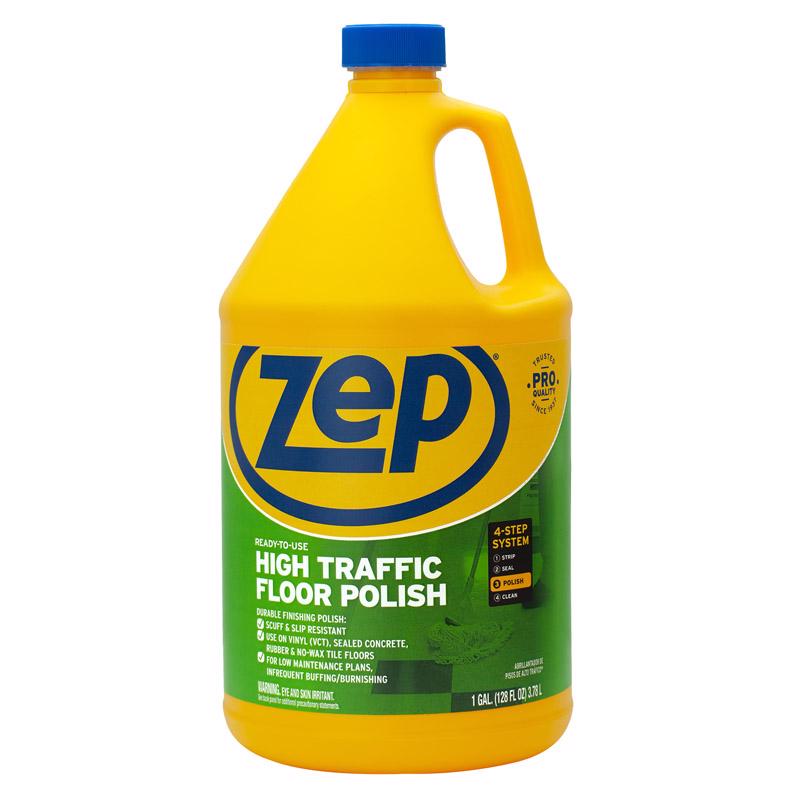 ZEP - Zep Professional Strength High Gloss High Traffic Floor Finish Liquid 128 oz - Case of 4