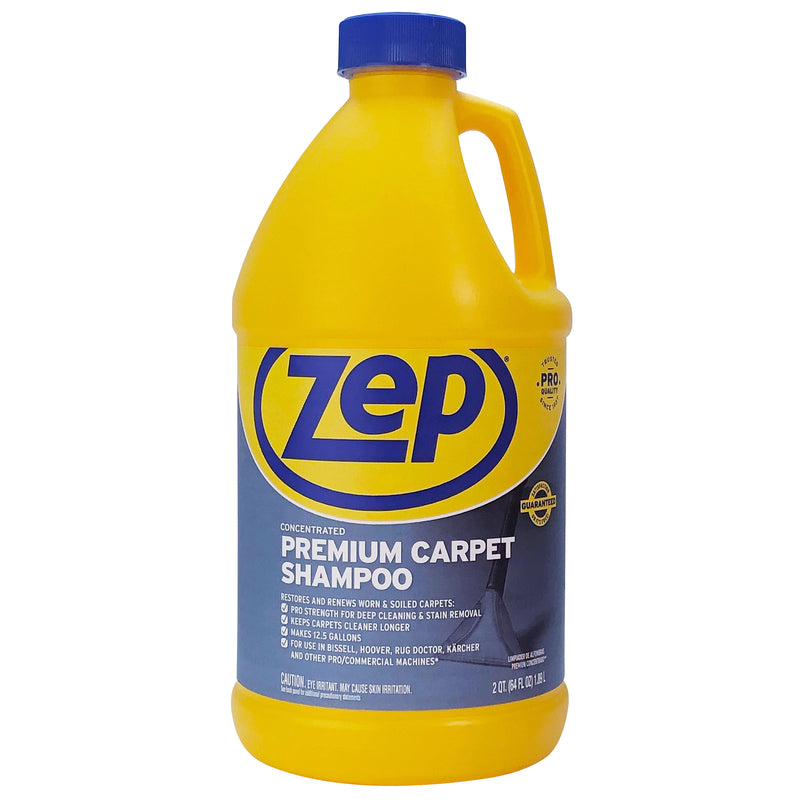 ZEP - Zep Pleasant Scent Carpet Shampoo 64 oz Liquid Concentrated - Case of 6