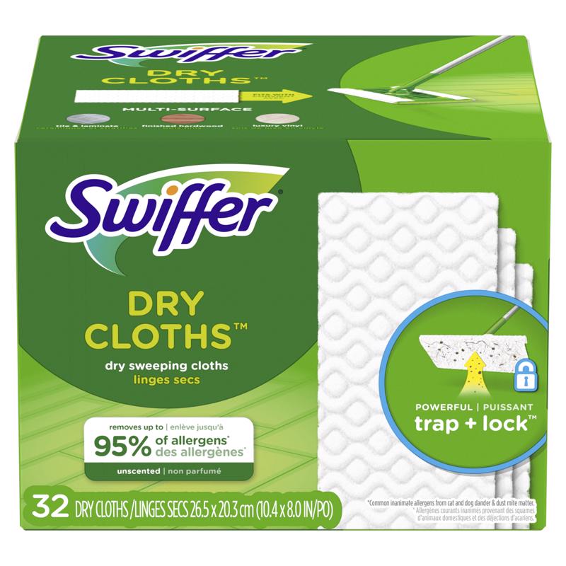 SWIFFER - Swiffer Sweeper 5.4 in. Dry Microfiber Dust Mop Refill 32 pk [80374629]