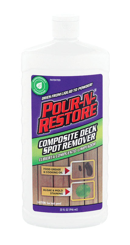 POUR-N-RESTORE - Pour-N-Restore Composite Deck Spot Remover 32 oz - Case of 6