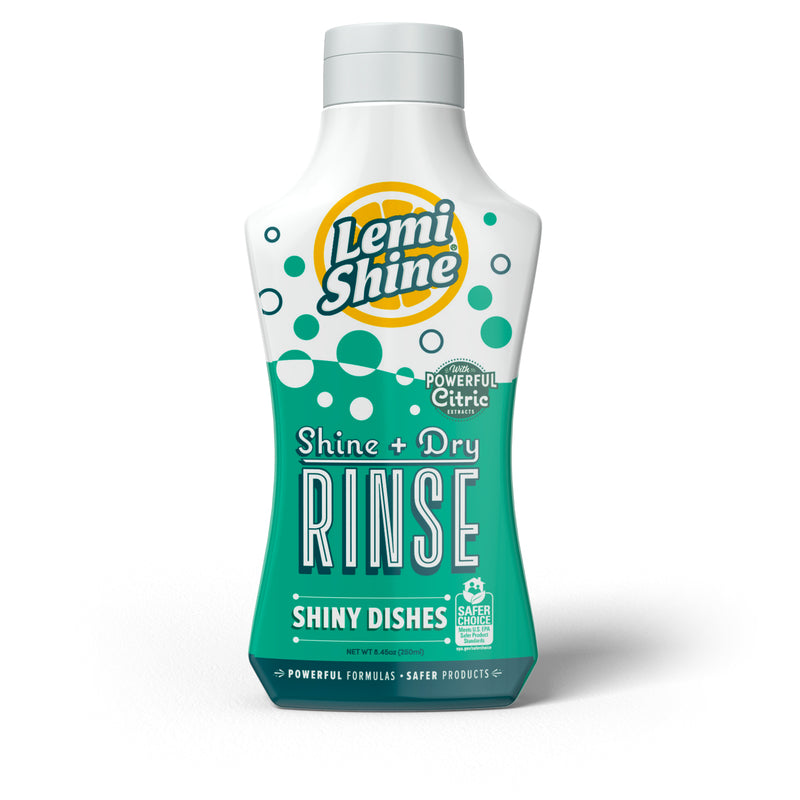 LEMI SHINE - Lemi Shine Lemon Scent Gel Dishwasher Rinse Aid 8.45 oz 1 pk