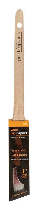 LINZER - Linzer Pro Impact 1 in. Angle Trim Paint Brush