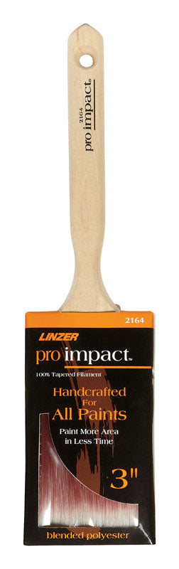 LINZER - Linzer Pro Impact 3 in. Flat Paint Brush [2164-3]