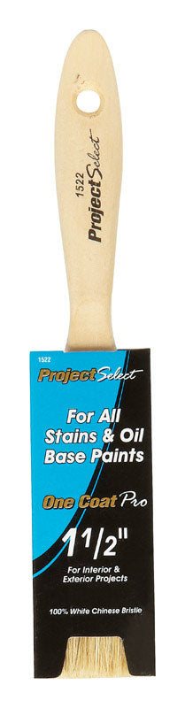 LINZER - Linzer Project Select 1-1/2 in. Flat Paint Brush [1522-1.5]