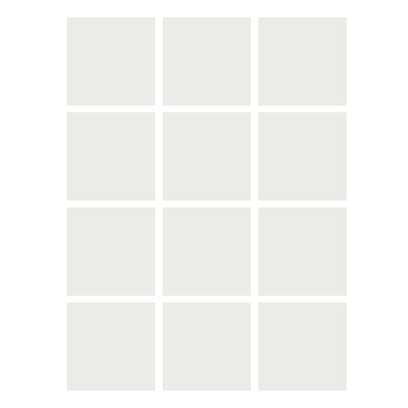 FLIPSIDE PRODUCTS - Dry Erase Stickables with Dry Erase Marker, White, 4" x 4", 12 Per Pack, 2 Packs