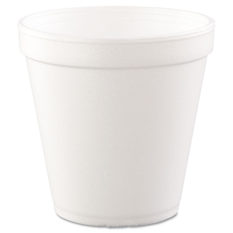 Dart - Foam Containers,16 oz, White, 25/Bag, 20 Bags/Carton