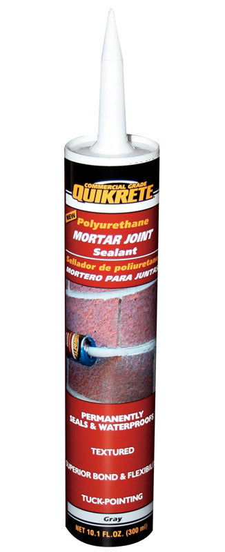 QUIKRETE - Quikrete Gray Polyurethane Mortar and Stucco Repair Advanced Polymer 10.1 oz