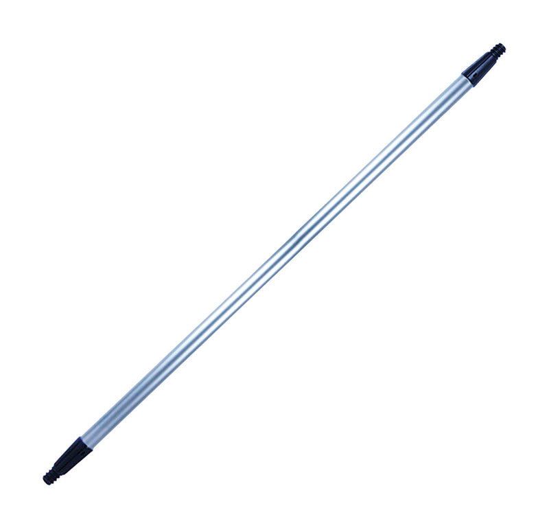 UNGER - Unger Telescoping 4 ft. L X 1 in. D Aluminum Dual Head Handle PoleExtension Handle Silver