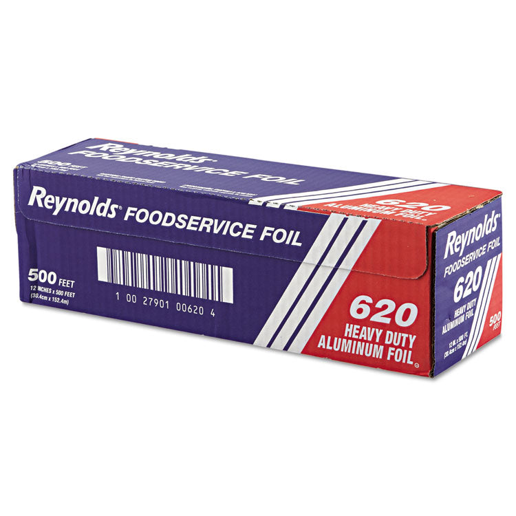 Reynolds Wrap - Heavy Duty Aluminum Foil Roll, 12" x 500 ft, Silver