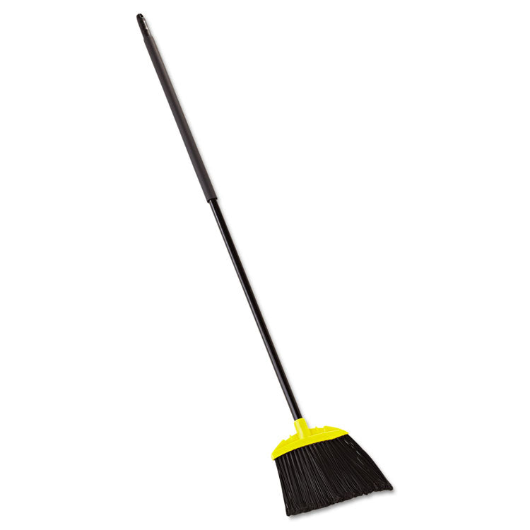 Rubbermaid Commercial - Jumbo Smooth Sweep Angled Broom, 46" Handle, Black/Yellow