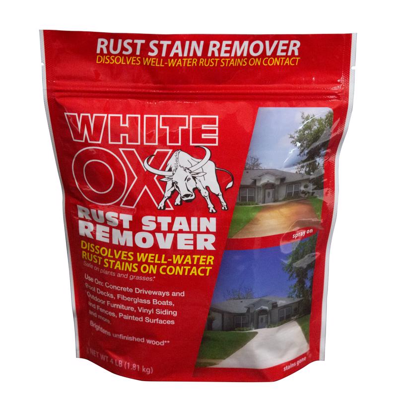 WHITE-OX CRYSTALS - White Ox 4 lb Rust Stain Remover