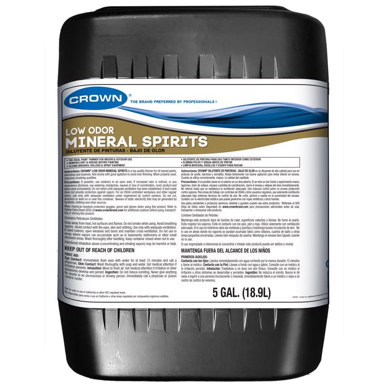 CROWN - Crown Mineral Spirits Mineral Spirits 5 gal