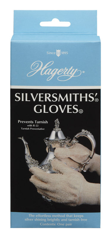 HAGERTY - Hagerty No Scent Silversmiths' Gloves 1 pair Cloth