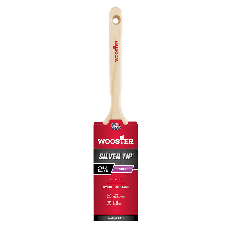 WOOSTER - Wooster Silver Tip 2-1/2 in. Flat Paint Brush [5220-2 1/2]