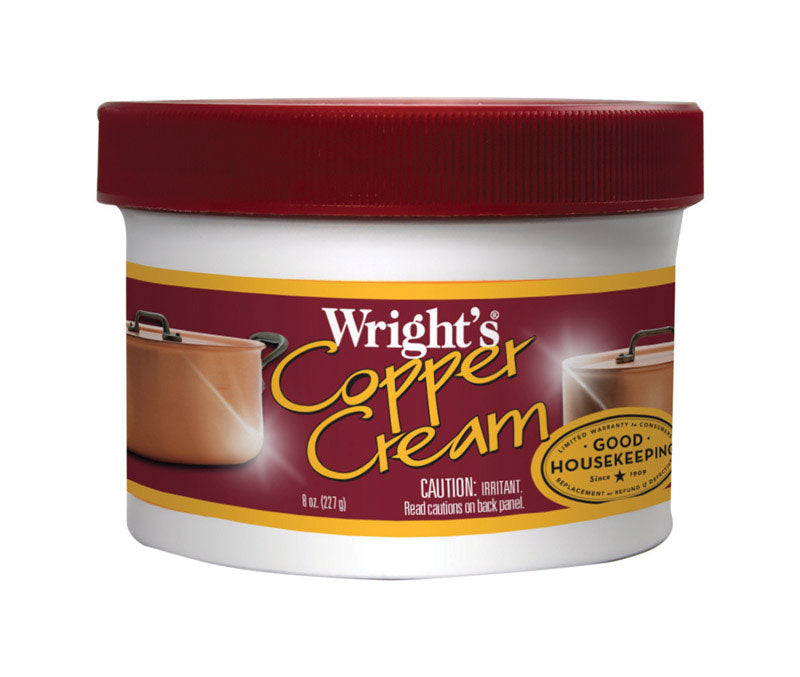 WRIGHT'S - Wright's Mild Scent Copper Cleaner 8 oz Cream - Case of 6