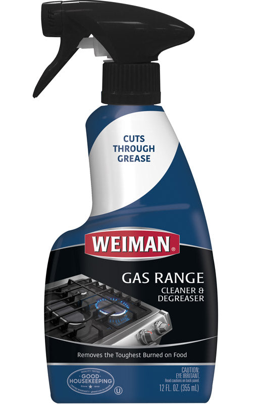 WEIMAN - Weiman Citrus Scent Gas Range Cleaner 12 oz Spray - Case of 6