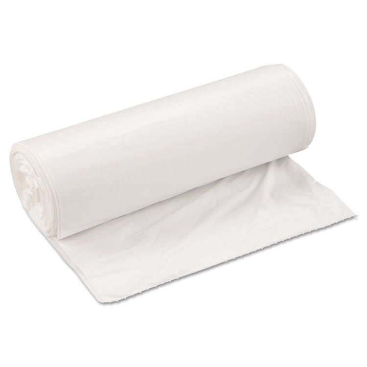 Inteplast Group - Low-Density Commercial Can Liners, 33 gal, 0.8 mil, 33" x 39", White, 150/Carton