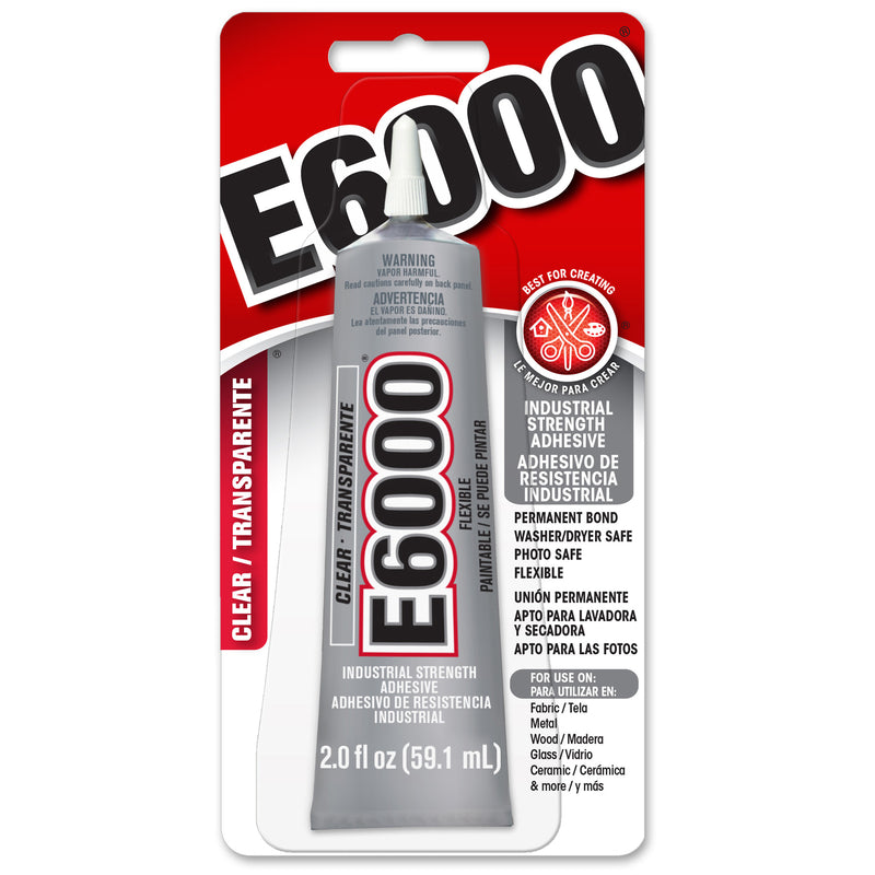 E6000 - E6000 Craft Industrial Strength High Strength All Purpose Adhesive 2 oz