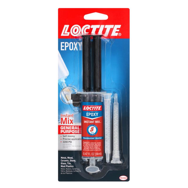 LOCTITE - Loctite Instant Mix High Strength Epoxy Epoxy 0.47 oz - Case of 6 [1365868]