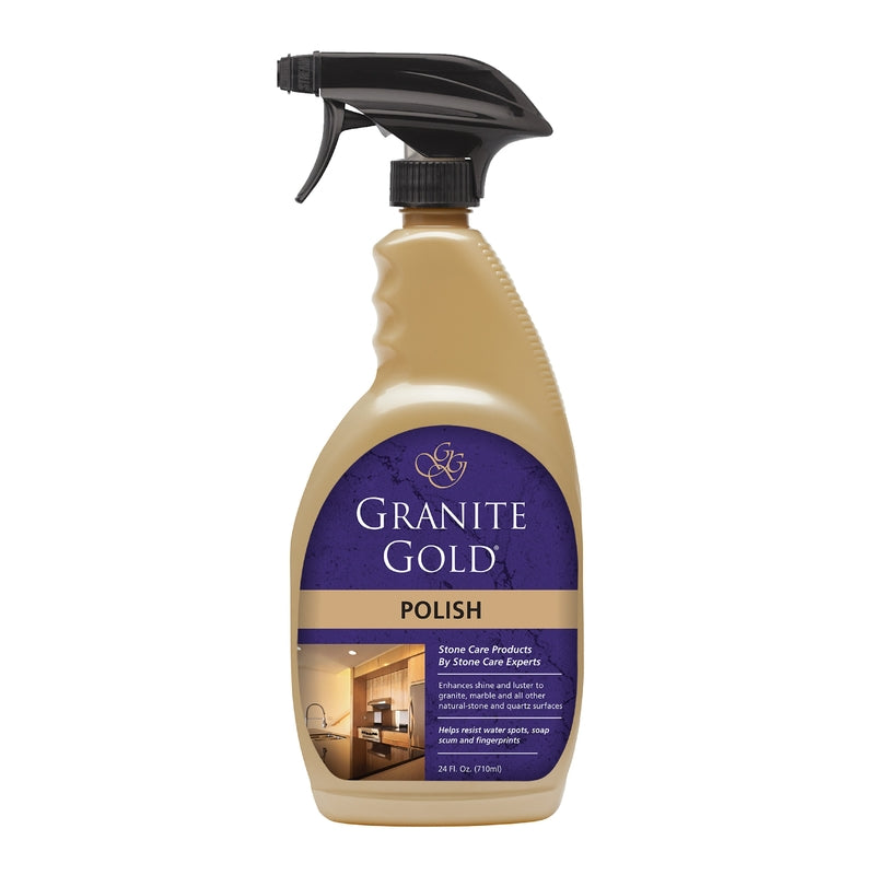 GRANITE GOLD - Granite Gold Citrus Scent Granite and Stone Polish 24 oz Liquid - Case of 6