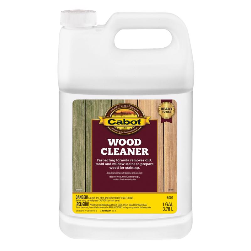 CABOT - Cabot Wood Cleaner 1 gal - Case of 4