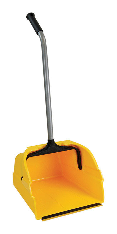 QICKIE PROFESSIONAL - Quickie Yellow Plastic Stand-Up Long Handled Dust Pan