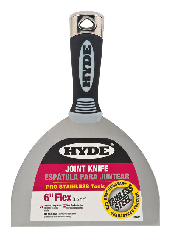 HYDE - Hyde Stainless Steel Joint Knife 6 in. W X 8 in. L