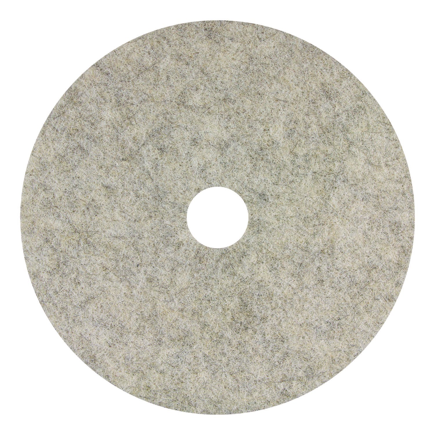 Combo Burnishing Pad, 28" Diameter, Gray, 5/Carton